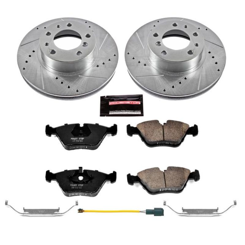 Power Stop 87-89 BMW 735i Front Z23 Evolution Sport Brake Kit Brake Kits - Performance D&S PowerStop