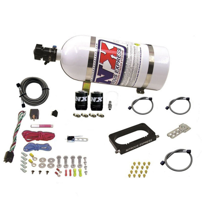 Nitrous Express 96-04 Ford Mustang Cobra/Mach 1 4 Valve Nitrous Kit (50-300HP) w/10lb Bottle Nitrous Systems Nitrous Express