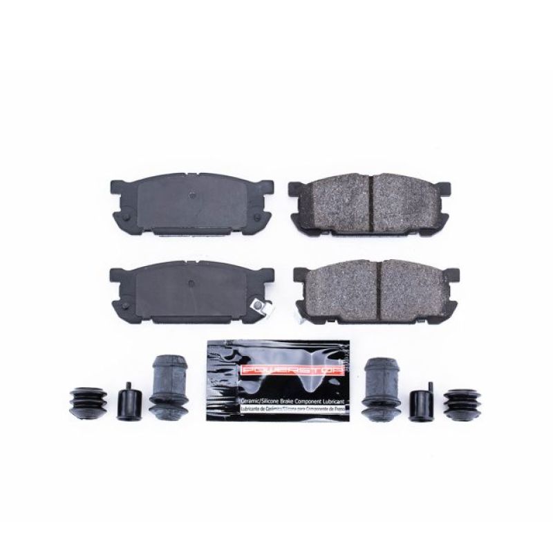 Power Stop 01-05 Mazda Miata Rear Z23 Evolution Sport Brake Pads w/Hardware Brake Pads - Performance PowerStop