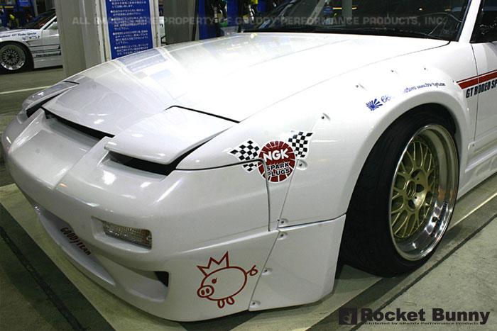 GReddy 89-93 Nissan Silvia 2Dr Rocket Bunny (RPS13) Duck-Tail Wing V1 **Must Ask/Call to Order** Spoilers GReddy