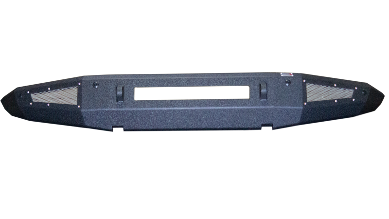 Fishbone Offroad 2021+ Ford Bronco Front Bumper - Black Bumpers - Steel Fishbone Offroad