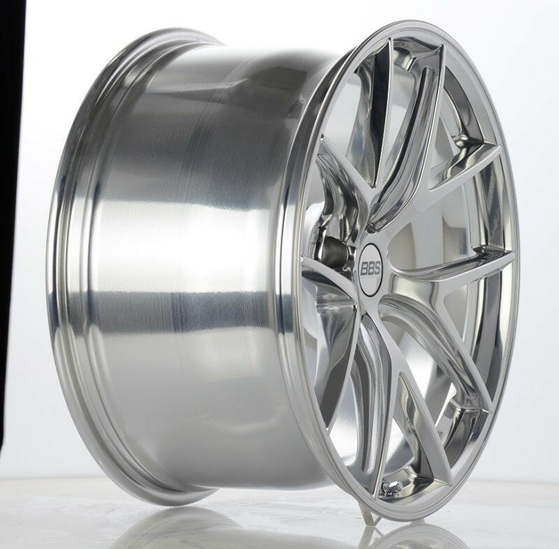 BBS CI-R 19x9 5x120 ET44 Ceramic Polished Rim Protector Wheel -82mm PFS/Clip Required Wheels - Cast BBS