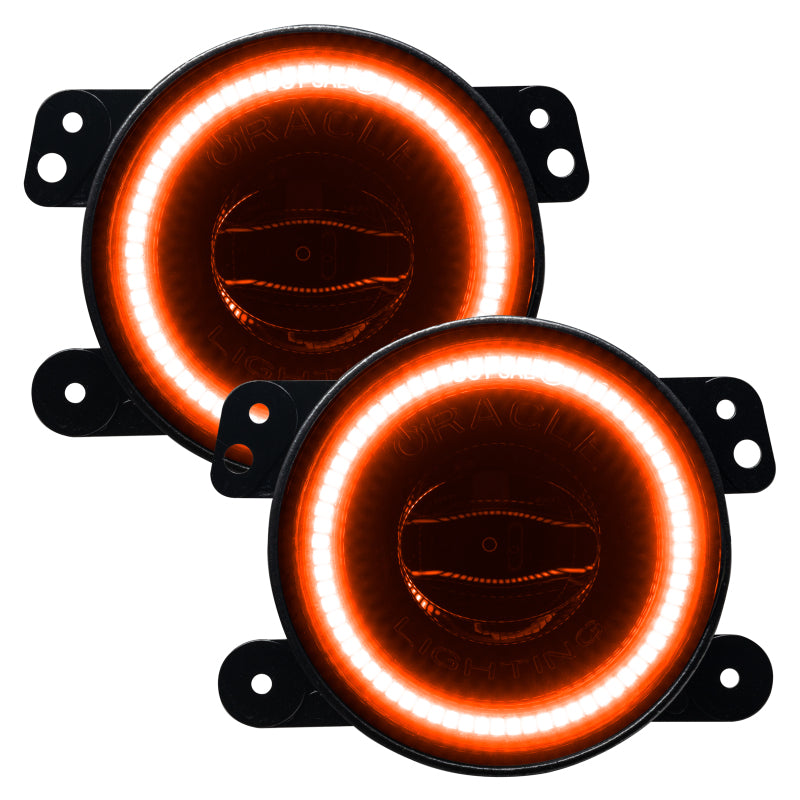 Oracle Jeep Wrangler JK/JL/JT High Performance W LED Fog Lights - ColorSHIFT - Dynamic Fog Lights ORACLE Lighting