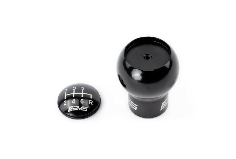 AMS Performance Subaru WRX/STi 6-Speed Billet Shift Knob (Incl Red, Black, & Gunmetal Cap) Shift Knobs AMS