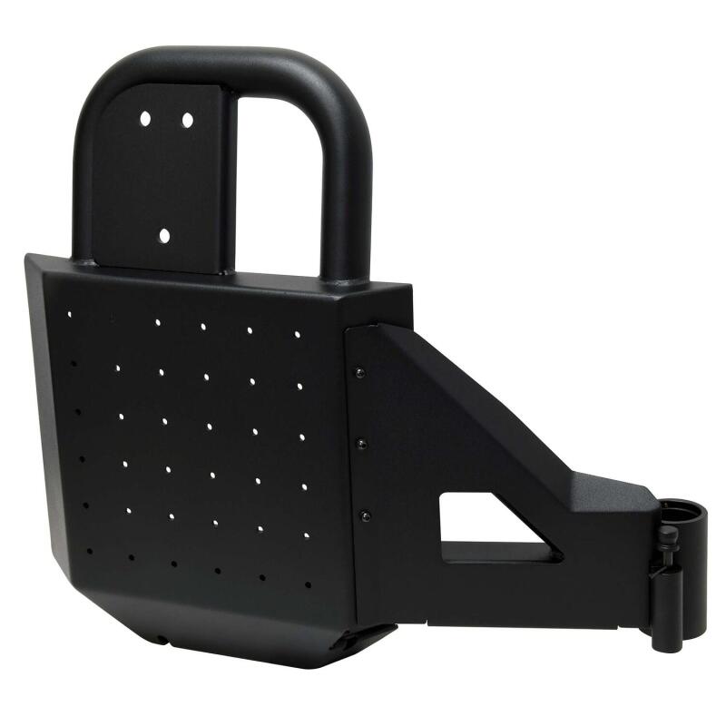 Westin 18-25 Wrangler JL Aceessory For XTS Rear - P/S Swingout - Tex. Blk Bumpers - Steel Westin