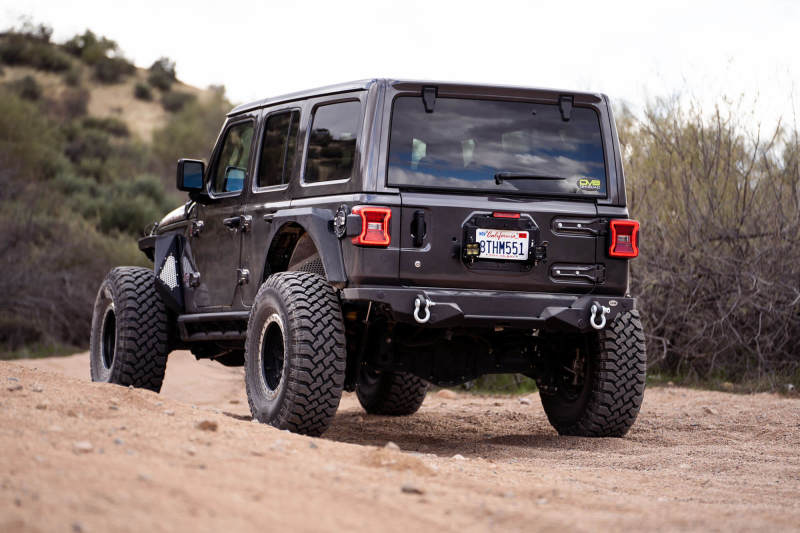 DV8 Offroad 18-22 Jeep Wrangler JL Spare Tire Delete Kit w/Light Mounts Brackets DV8 Offroad