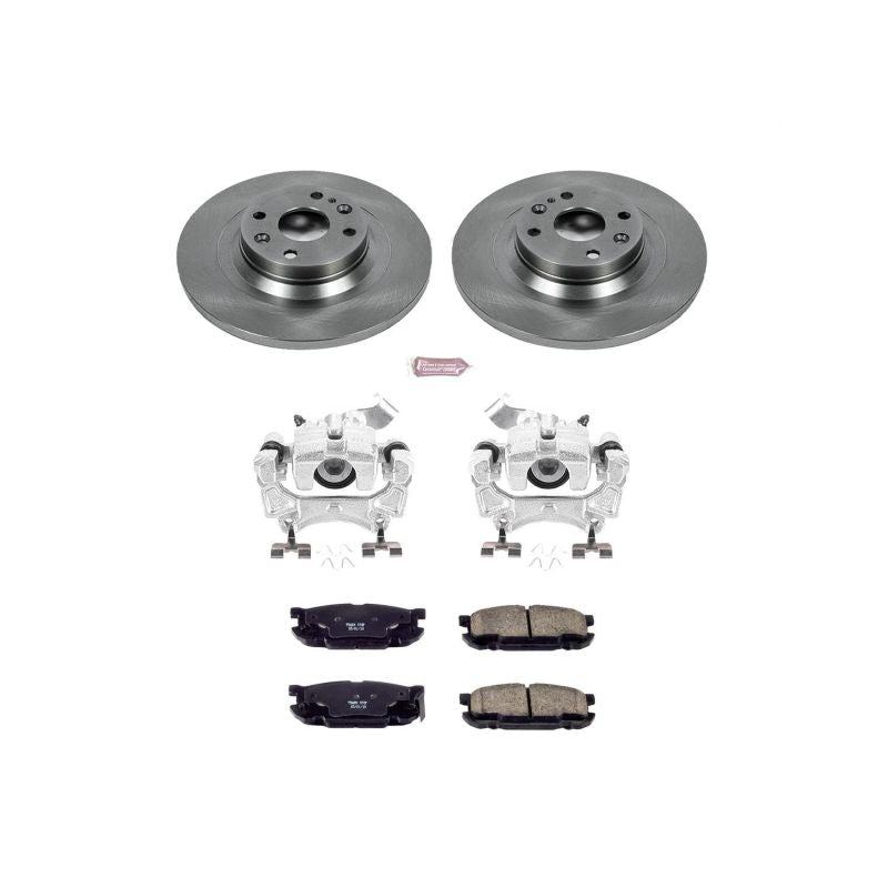 Power Stop 01-05 Mazda Miata Rear Autospecialty Brake Kit w/Calipers Brake Kits - OE PowerStop