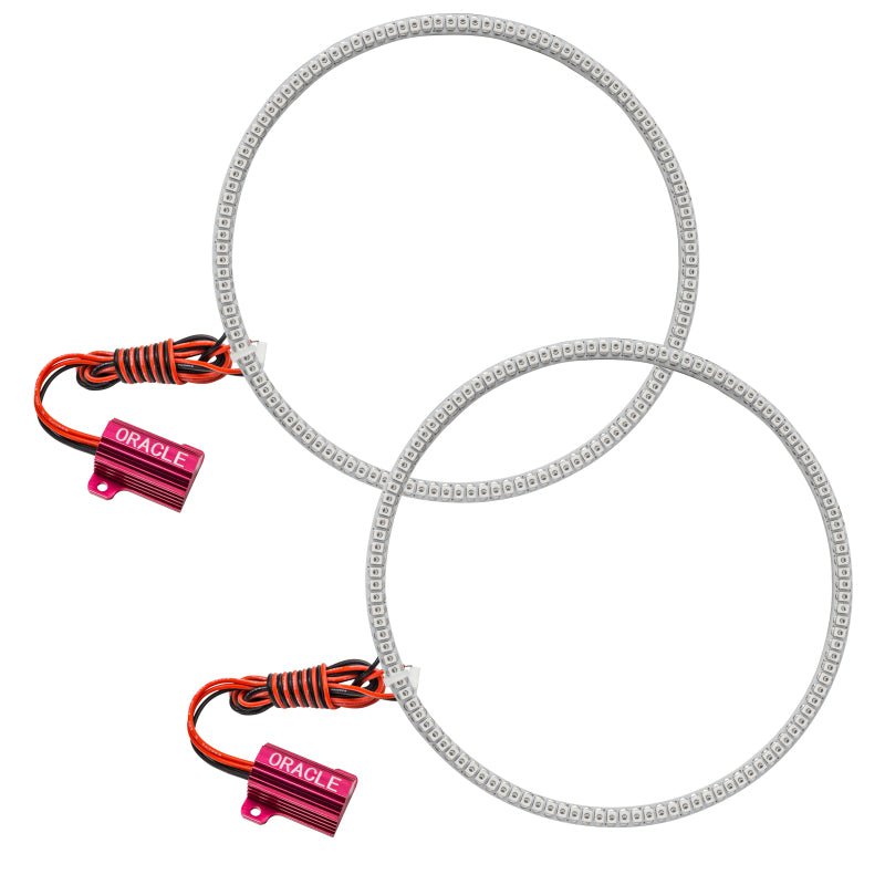 Oracle Jeep Wrangler 07-17 LED Halo Kit - White Headlights ORACLE Lighting