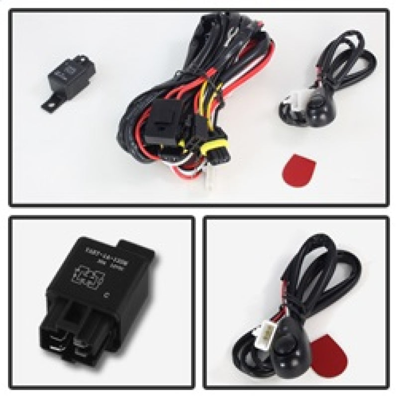 Spyder Ford F250 F350 F450 F550 XLT 2011-2016 OEM Style Fog Lights W/Switch Smoke FL-FF25011-SM Fog Lights SPYDER