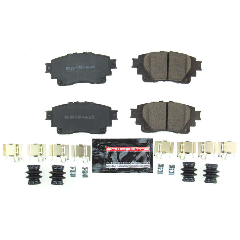 Power Stop 2019 Toyota Corolla Rear Z23 Evolution Sport Brake Pads w/Hardware Brake Pads - Performance PowerStop
