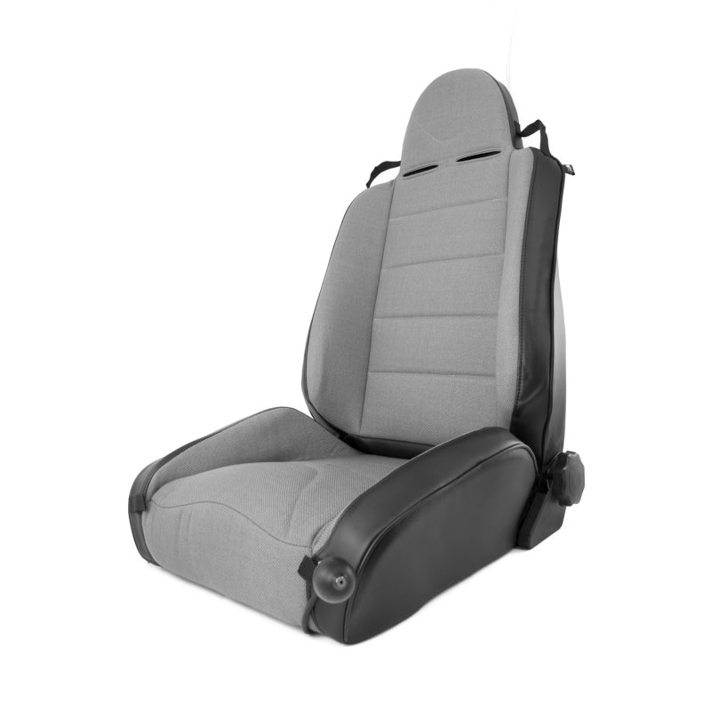 Rugged Ridge XHD Off-road Racing Seat Reclinable Gray 97-06TJ Race Seats Rugged Ridge