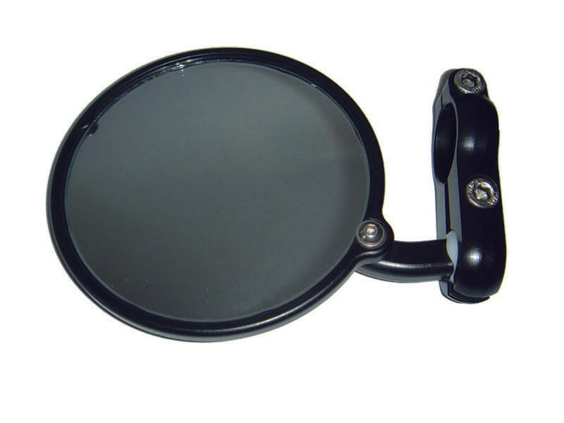 CRG Hindsight 3 in. Round Bar-End Mirror Right - Black Side Mirrors CRG Constructors
