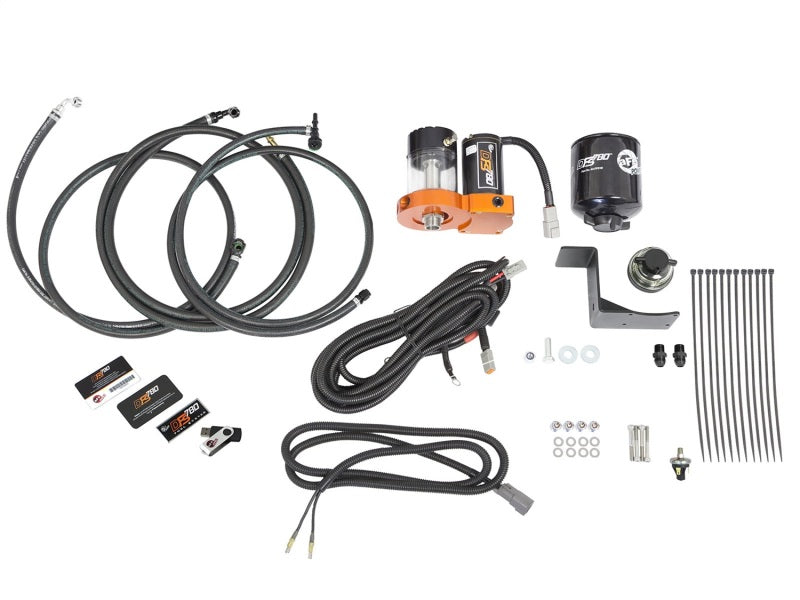 aFe Power DFS780 Series 99-03 Ford Diesel Trucks V8-7.3L (td) Boost Activated Fuel Air Separators aFe