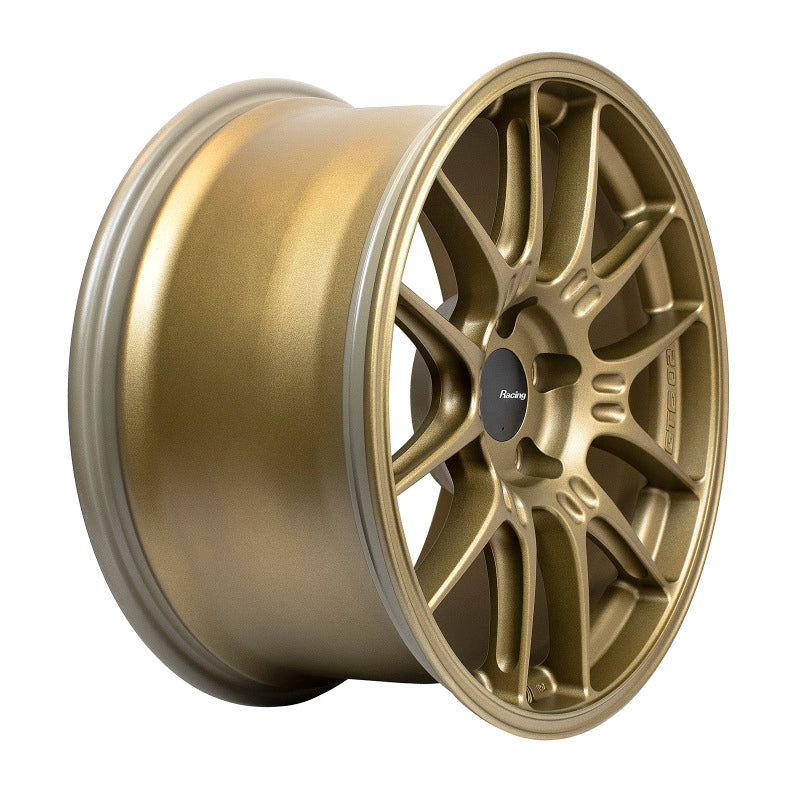 Enkei GTC02 18x9 5x112 25mm Offset 66.5mm Bore Titanium Gold Wheel MOQ 40 Wheels - Cast Enkei