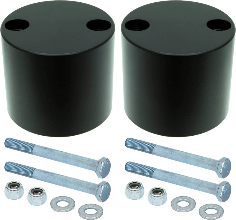 RockJock JK Bump Stop Kit Rear w/ Billet Aluminum Spacers Urethane RockJock Bump Stops Hardware Bump Stops RockJock