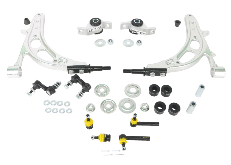 Whiteline 02-07 Subaru Impreza WRX Front Lower Control Arm Kit Control Arms Whiteline