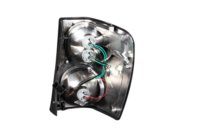 ANZO 1999-2003 Jeep Grand Cherokee Taillights Black Tail Lights ANZO