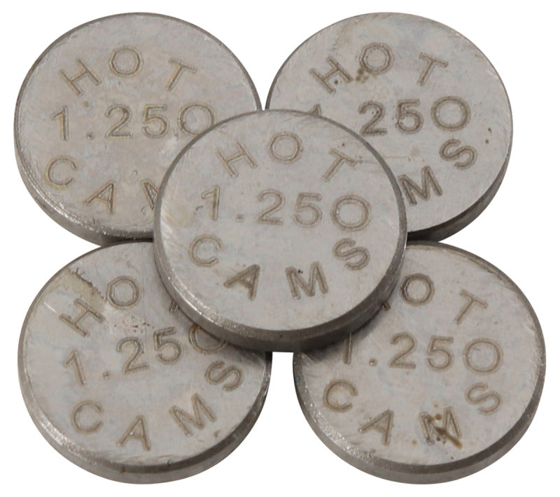 Hot Cams 07-16 CRF 150 R/2016 CRF 150 RB Big Wheel 1.250mm Shim Kit - 5 Pack Valves Hot Cams