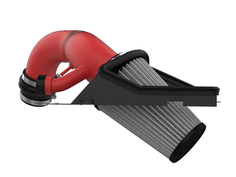 aFe Rapid 15-21 VW GTI L4 2.0L Induction Red Edition Cold Air Intake System w/ Pro DRY S Filter Cold Air Intakes aFe