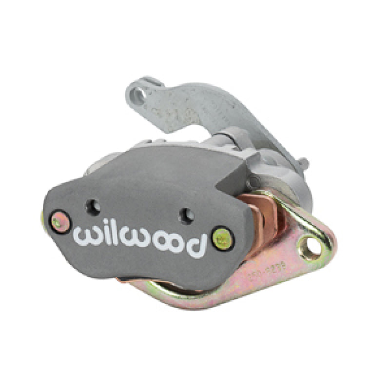Wilwood LH MC4 Mechanical Parking Brake Caliper - 4.75in Bracket - 0.25in Disc - Ty3 Hard Ano Brake Calipers - Perf Wilwood
