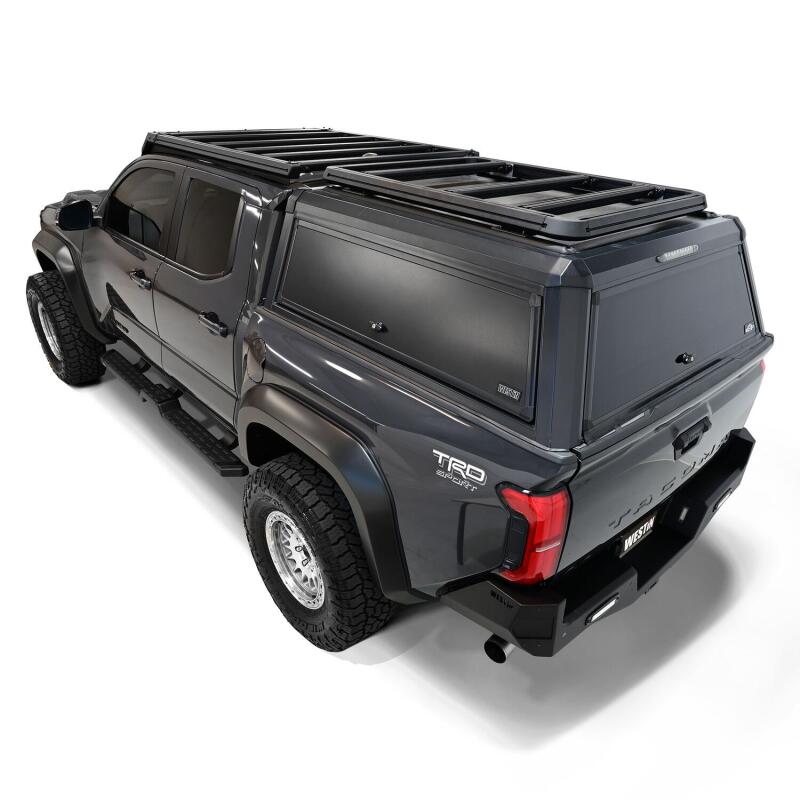 Westin EXP Roof Rack for Mid Size EXP Truck Cap (RACK ONLY - NO CAP) 45x55in. - Tex. Blk Bed Caps Westin