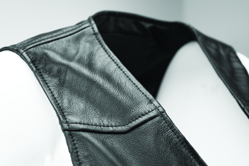 Kuryakyn Leather By River Road Plains Leather Vest Black Womens - Small Vests Kuryakyn