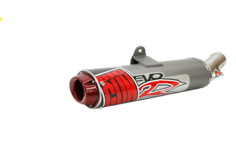 Big Gun 07-14 Kawasaki KFX 450R EVO R Series Slip On Exhaust Powersports Exhausts Big Gun