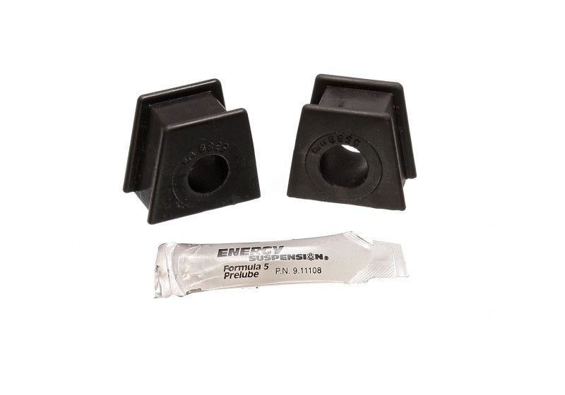 Energy Suspension 77-80 MG MGB Black Rear 11/16in Sway Bar Bushing Set Bushing Kits Energy Suspension