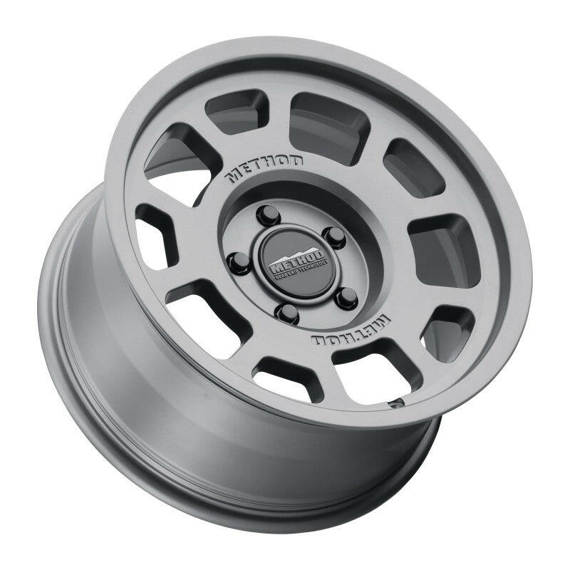 Method MR705 17x8.5 +35mm Offset 5x150 110.5mm CB Titanium Wheel Wheels - Cast Method Wheels