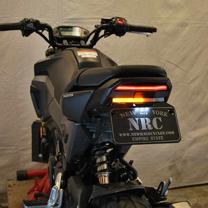 New Rage Cycles 13-15 Honda Grom Fender Eliminator Kit Lights Corner New Rage Cycles