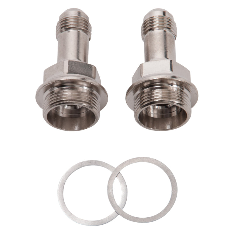 Russell Performance 7/8in -20 x -6 AN Male Flare Extended (2 pcs.) (Endura) Fittings Russell