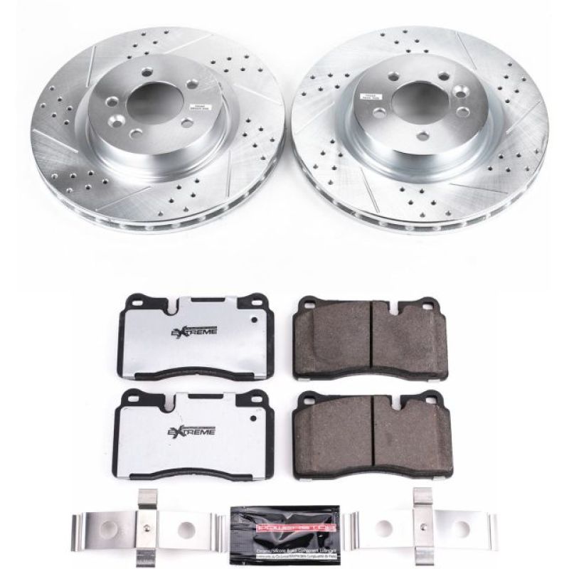 Power Stop 06-09 Land Rover Range Rover Sport Front Z36 Truck & Tow Brake Kit Brake Kits - Performance D&S PowerStop