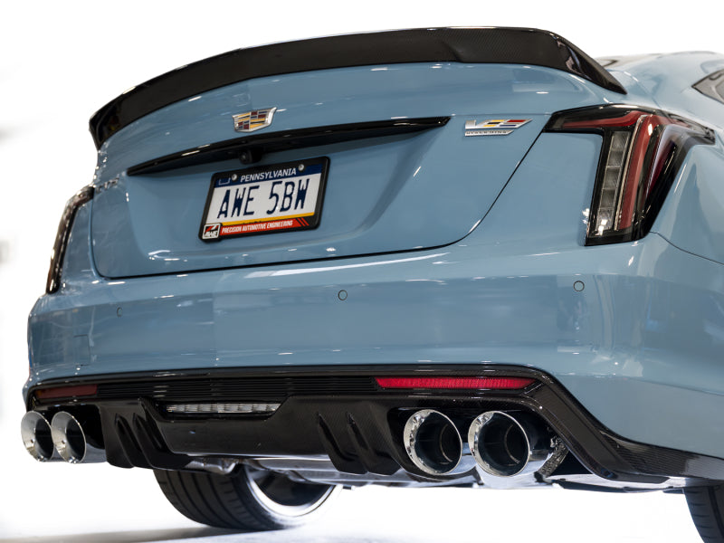 AWE Tuning 22-26 Cadillac CT5-V Blackwing SwitchPath Exhaust - Chrome Silver Tips Catback AWE Tuning