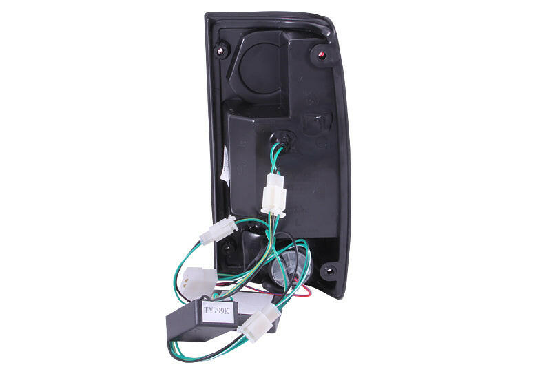 ANZO 1989-1995 Toyota Pickup LED Taillights Red/Clear Tail Lights ANZO