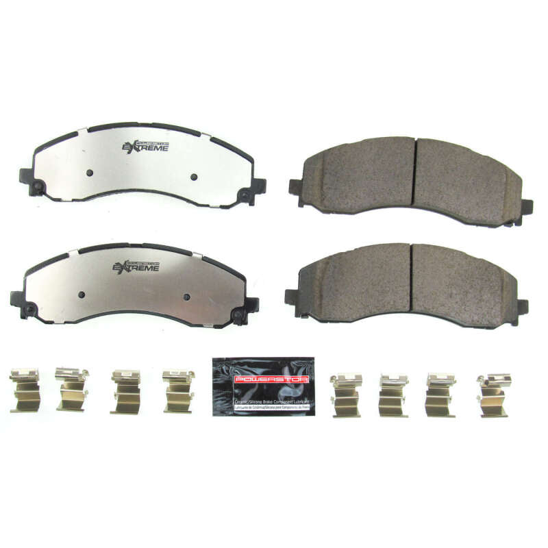Power Stop 2019 Ram 2500 Front Z36 Truck & Tow Brake Pads w/Hardware Brake Pads - Performance PowerStop