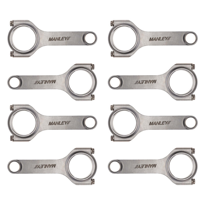 Manley Chevrolet LS / LT1 H-Beam Connecting Rod Set - 6.125in Length Connecting Rods - 8Cyl Manley Performance