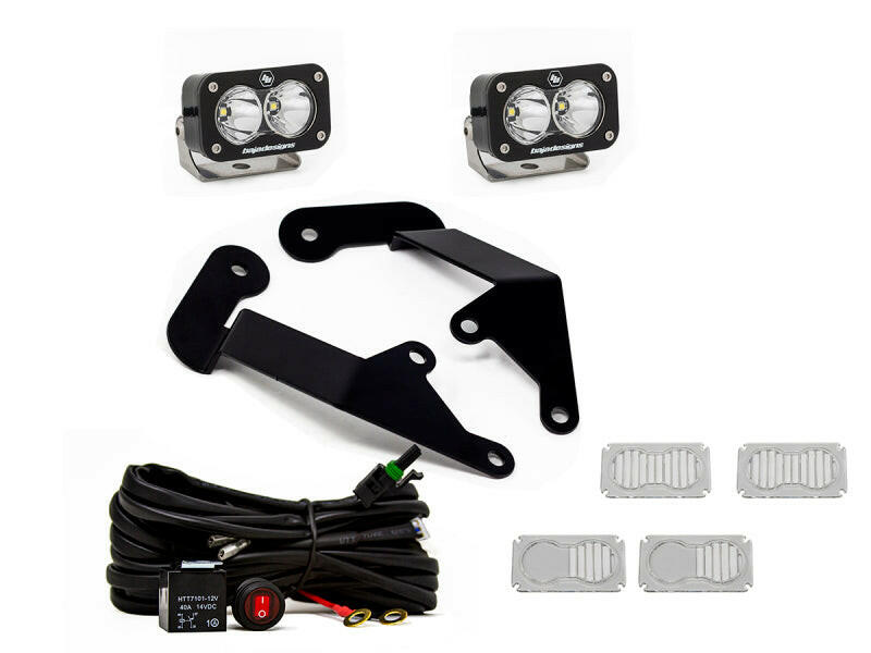 Baja Designs 21+ Ford Bronco Sport S2 Pro Spot LED Light Pods Light Bars & Cubes Baja Designs