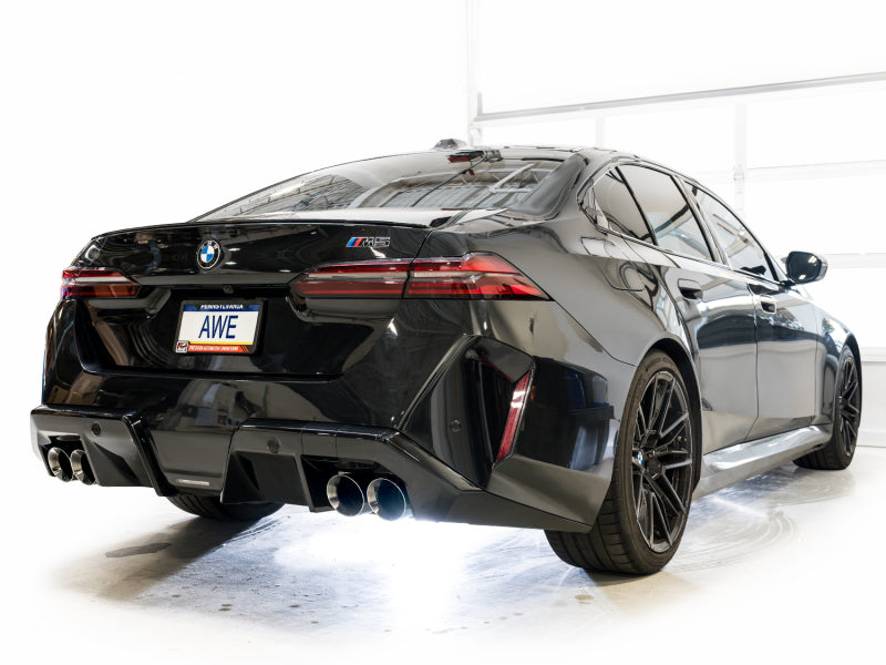 AWE Tuning BMW G90/G99 M5 Touring Edition Cat-Back Exhaust - Chrome Silver Tips Catback AWE Tuning