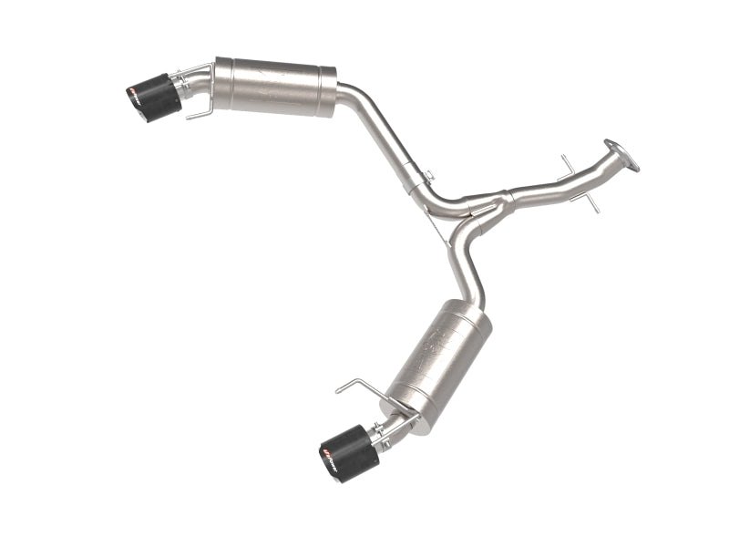 aFe POWER Takeda 06-13 Lexus IS250/IS350 SS Axle-Back Exhaust w/ Carbon Tips Axle Back aFe