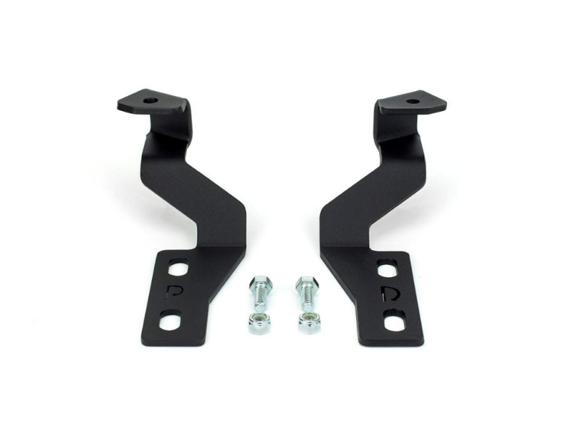 Cali Raised 14-21 Toyota Tundra Low Profile Ditch Light Brackets Kit - Brackets Only Light Mounts Cali Raised LED