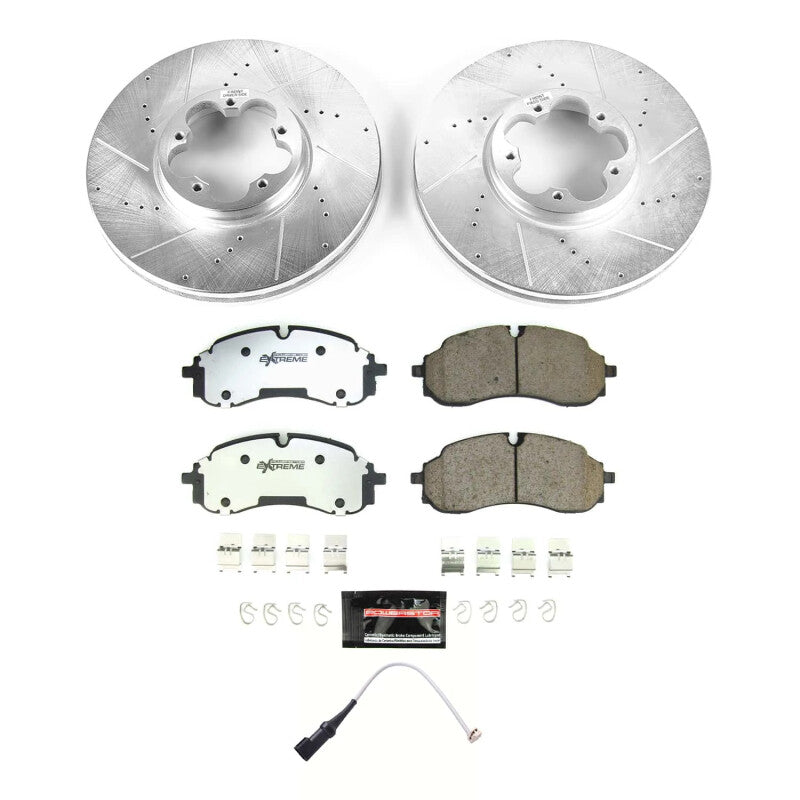 Power Stop 2022 Ford Transit-350 Front Z36 Truck & Tow Brake Kit Brake Kits - Performance D&S PowerStop