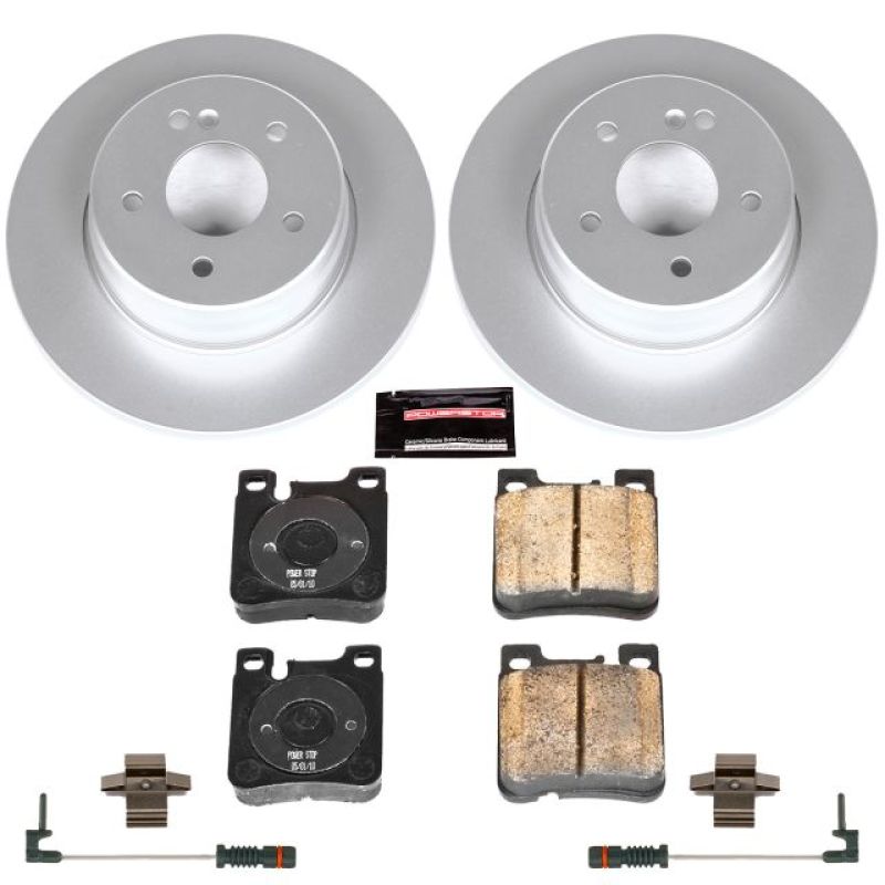 Power Stop 98-03 Mercedes-Benz E320 Rear Z23 Evolution Sport Coated Brake Kit Brake Kits - Performance D&S PowerStop
