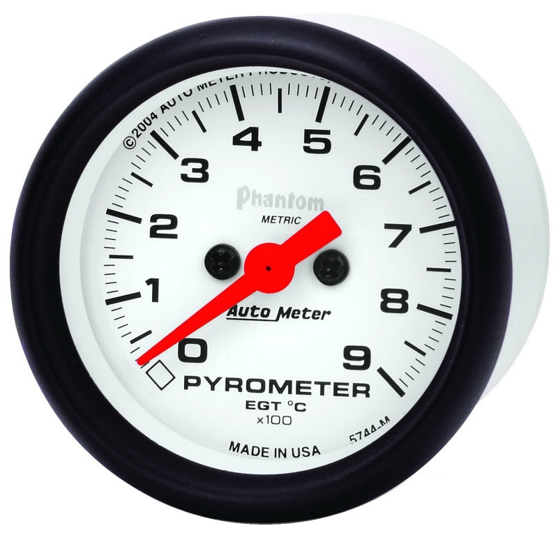 Autometer Phantom FSE 52mm 0-900 Deg C Electronic Gauge Kit Gauges AutoMeter