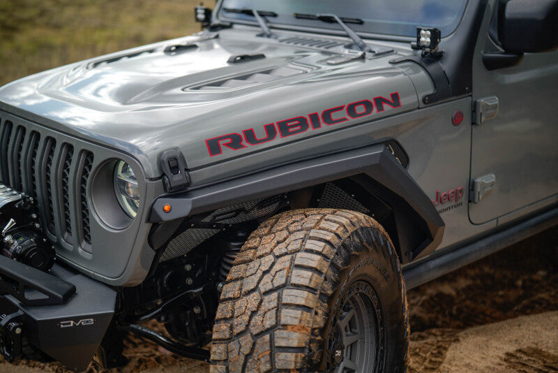 DV8 Offroad 20-25 Jeep Gladiator JT Armor Fender Flares Fenders DV8 Offroad