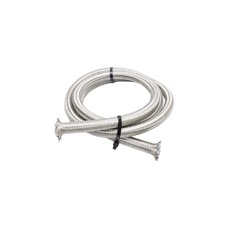 Snow 6AN Braided Stainless PTFE Hose - 5ft Injection Pump Components Snow Performance