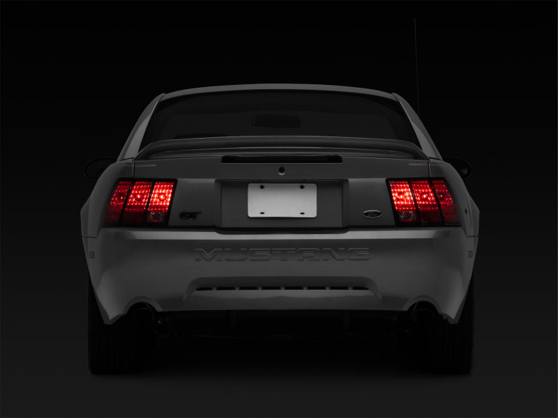 Raxiom 96-04 Ford Mustang Excluding 99-01 Cobra Sequential Tail Light Kit (Plug-and-Play Harness) Tail Lights Raxiom