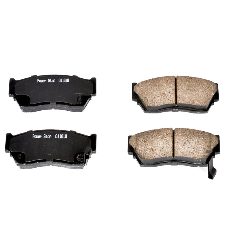 Power Stop 91-93 Nissan NX Front Z16 Evolution Ceramic Brake Pads Brake Pads - OE PowerStop