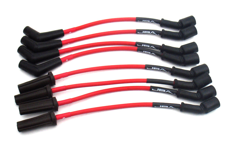 JBA 01-06 GM 8.1L Truck Ignition Wires - Red Spark Plug Wire Sets JBA