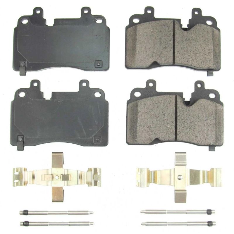 Power Stop 2020 Chevrolet Corvette Front Z17 Evolution Ceramic Brake Pads w/Hardware Brake Pads - OE PowerStop