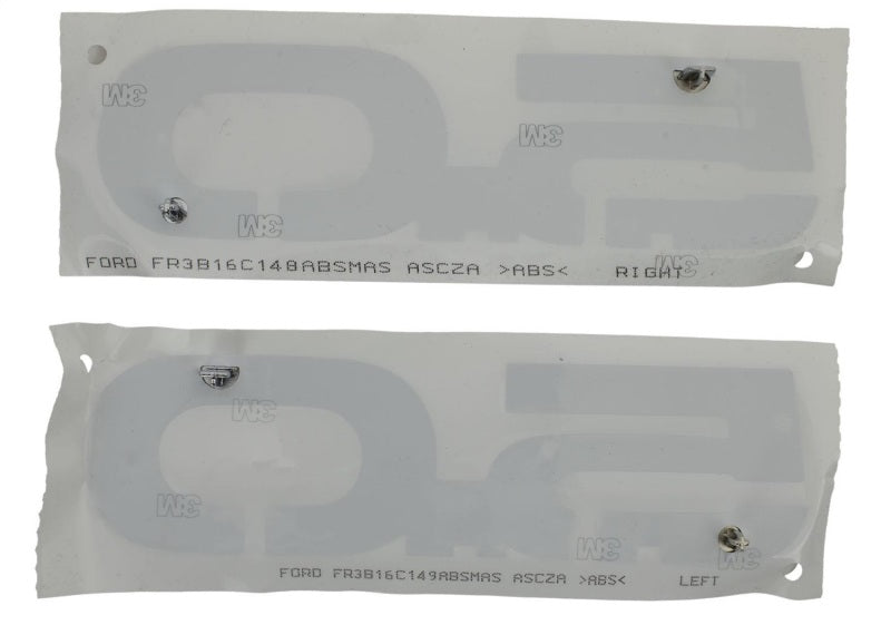 Ford Racing 15-17 Ford Mustang 5.0L Fender Emblem Chrome Other Body Components Ford Racing